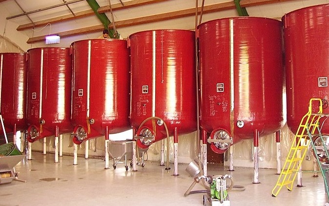 Composite fermentation tanks